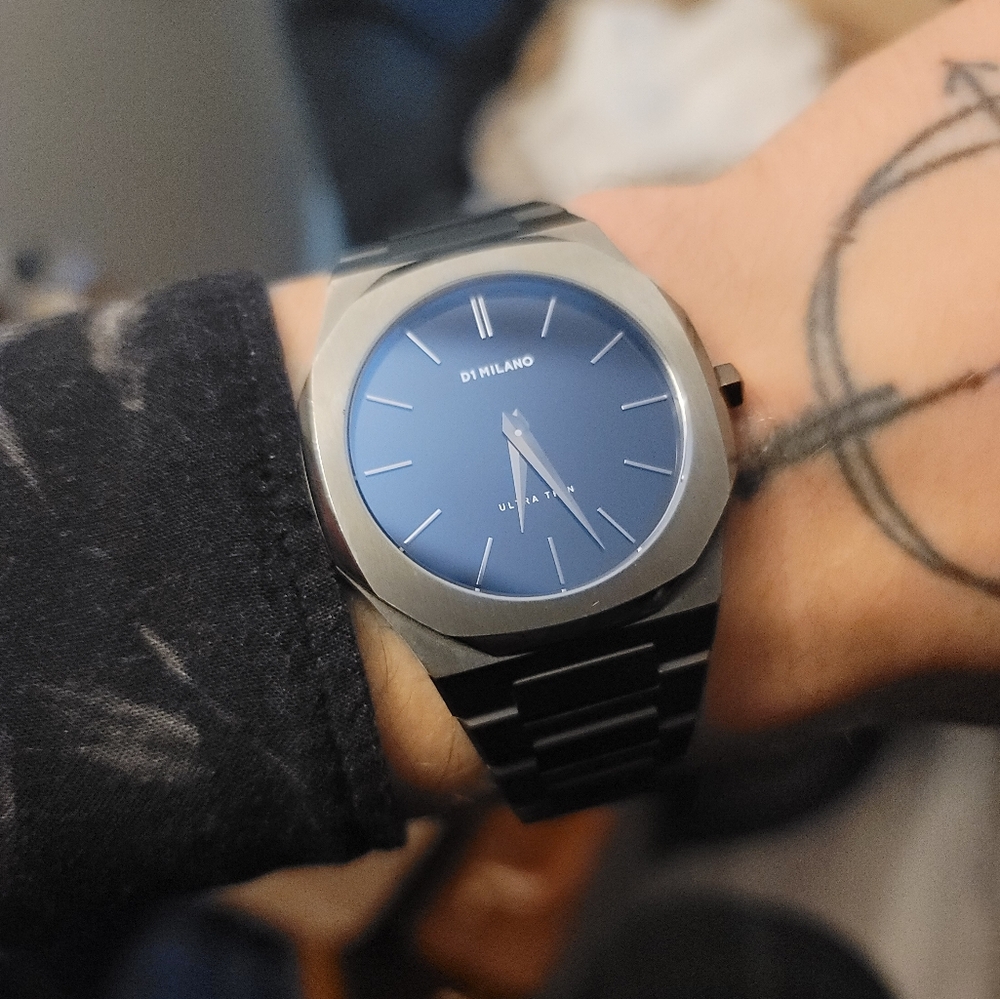 D1 Milano Ultra Thin Dial, waterproof, 38mm watch